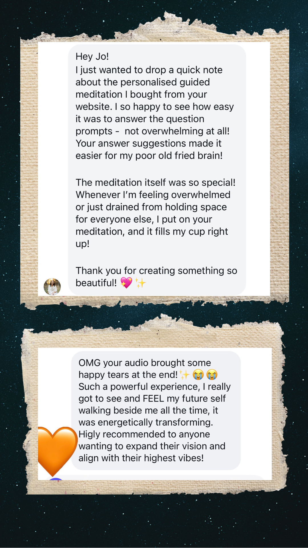 Testimonial screenshot 4