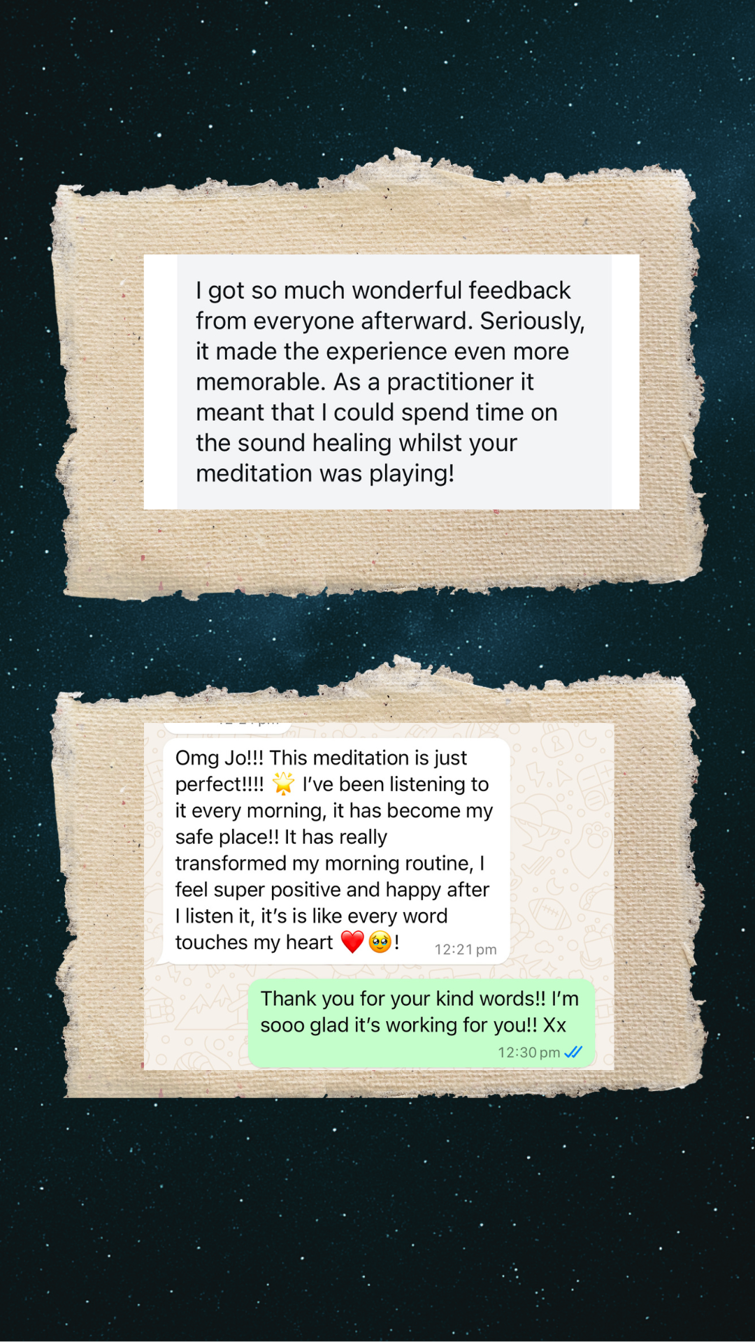 Testimonial screenshot 5